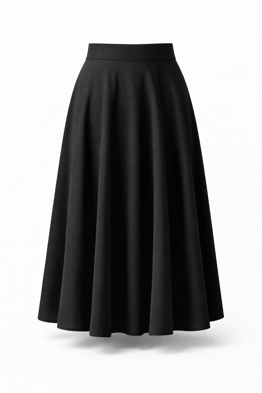 Fusta Midi (Negru)